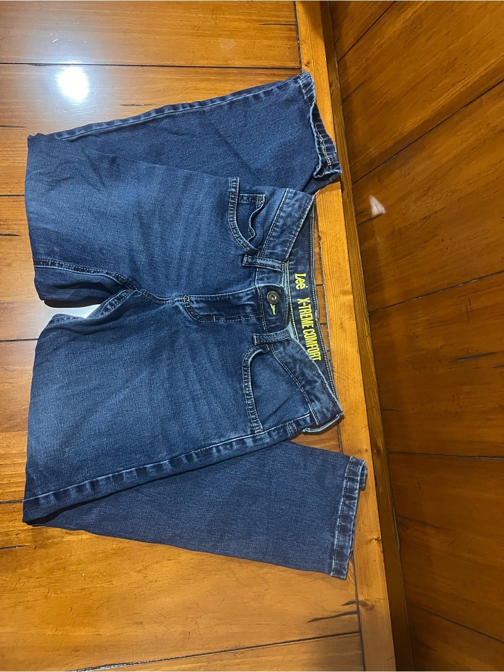 Lee Relaxed Fit Dark Blue Denim Jeans